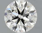 Diamante Naturale Taglio Brillante 1ct VG/VG/EX I VS1 - GIA - 6.2x6.24x4.01mm