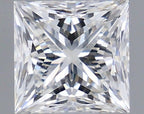 Diamante Naturale Taglio Princess 0.61ct EX/EX G VS2 - IGI - 4.47x4.38x3.44mm