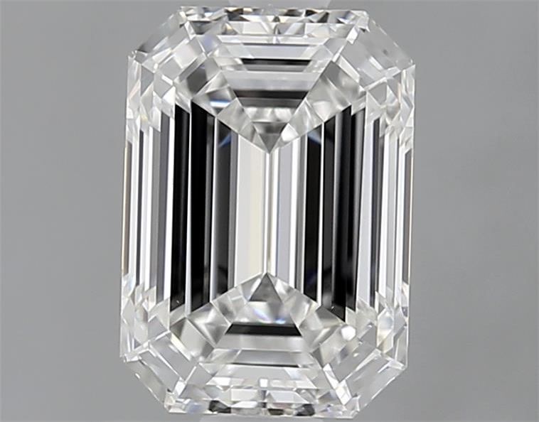 Diamante Naturale Taglio Smeraldo 1.3ct EX/EX G VS1 - GIA - 7.33x5.15x3.56mm
