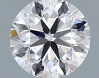 Diamante Naturale Taglio Brillante 0.5ct VG/VG/VG D VS1 - GIA - 4.93x4.99x3.19mm