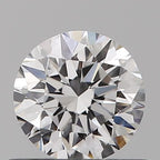 Diamante Naturale Taglio Brillante 0.5ct VG/VG/EX D VS1 - GIA - 5.03x4.97x3.2mm