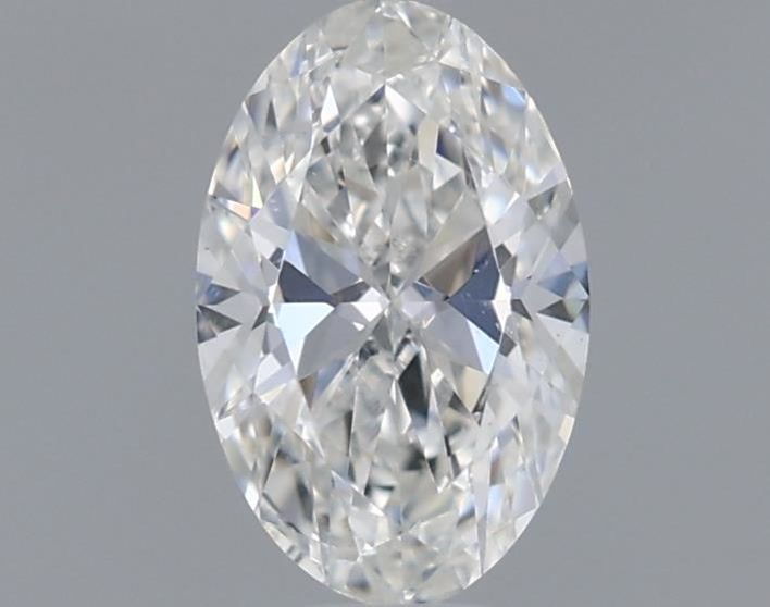 Diamante Naturale Taglio Ovale 0.5ct VG/EX F VS2 - GIA - 6.74x4.35x2.65mm