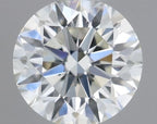 Diamante Naturale Taglio Brillante 0.4ct VG/VG/VG J VS2 - GIA - 4.63x4.65x2.95mm