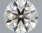 Diamante Taglio Brillante 0.71ct VG/EX/EX J VVS1 - IGI - 5.51x5.58x3.61mm