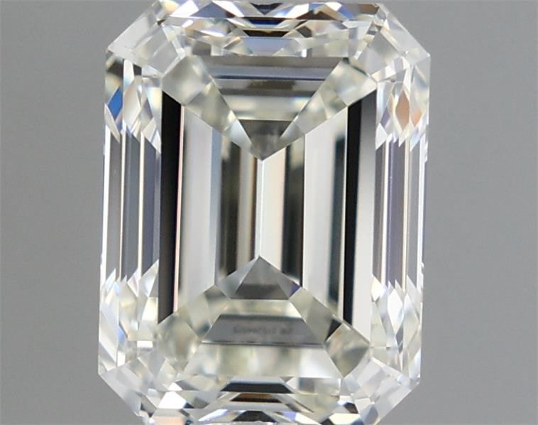 Diamante Naturale Taglio Smeraldo 1.51ct G/EX J VS1 - IGI - 7.08x5.38x3.88mm