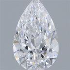 Diamante Naturale Taglio Goccia 0.5ct VG/VG D VVS2 - GIA - 7.03x4.25x2.79mm