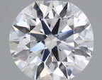 Diamante Naturale Taglio Brillante 0.45ct 3EX F VVS2 - GIA - 4.9x4.93x3.06mm