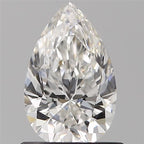 Diamante Naturale Taglio Goccia 0.72ct EX/EX E VVS1 - IGI - 7.69x4.84x3.17mm