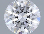 Diamante Naturale Taglio Brillante 0.45ct 3EX D VVS1 - IGI - 4.85x4.94x3.08mm