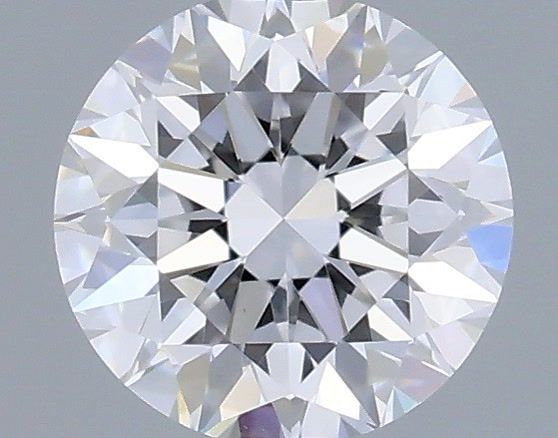Diamante Naturale Taglio Brillante 0.45ct 3EX D VVS1 - IGI - 4.85x4.94x3.08mm