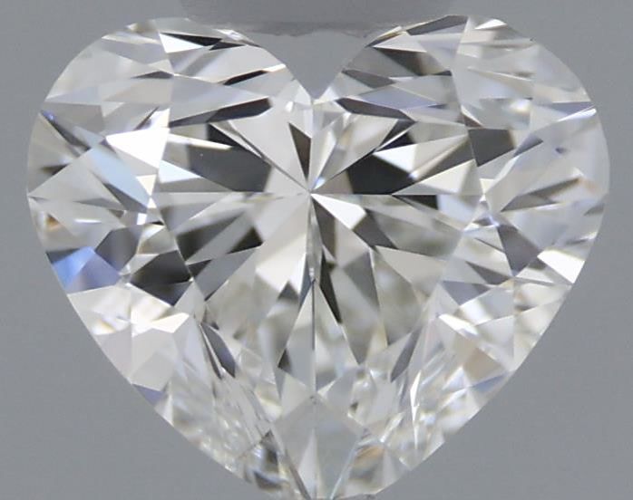 Diamante Naturale Taglio Cuore 0.4ct VG/EX H VVS2 - GIA - 4.38x5.07x3.06mm