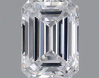 Diamante Naturale Taglio Smeraldo 0.36ct VG/VG D VS2 - GIA - 4.75x3.42x2.33mm