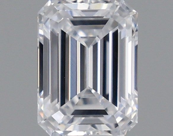 Diamante Naturale Taglio Smeraldo 0.36ct VG/VG D VS2 - GIA - 4.75x3.42x2.33mm