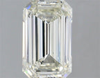 Diamante Naturale Taglio Smeraldo 1.5ct VG/EX J VVS2 - IGI - 8.61x5.37x3.23mm