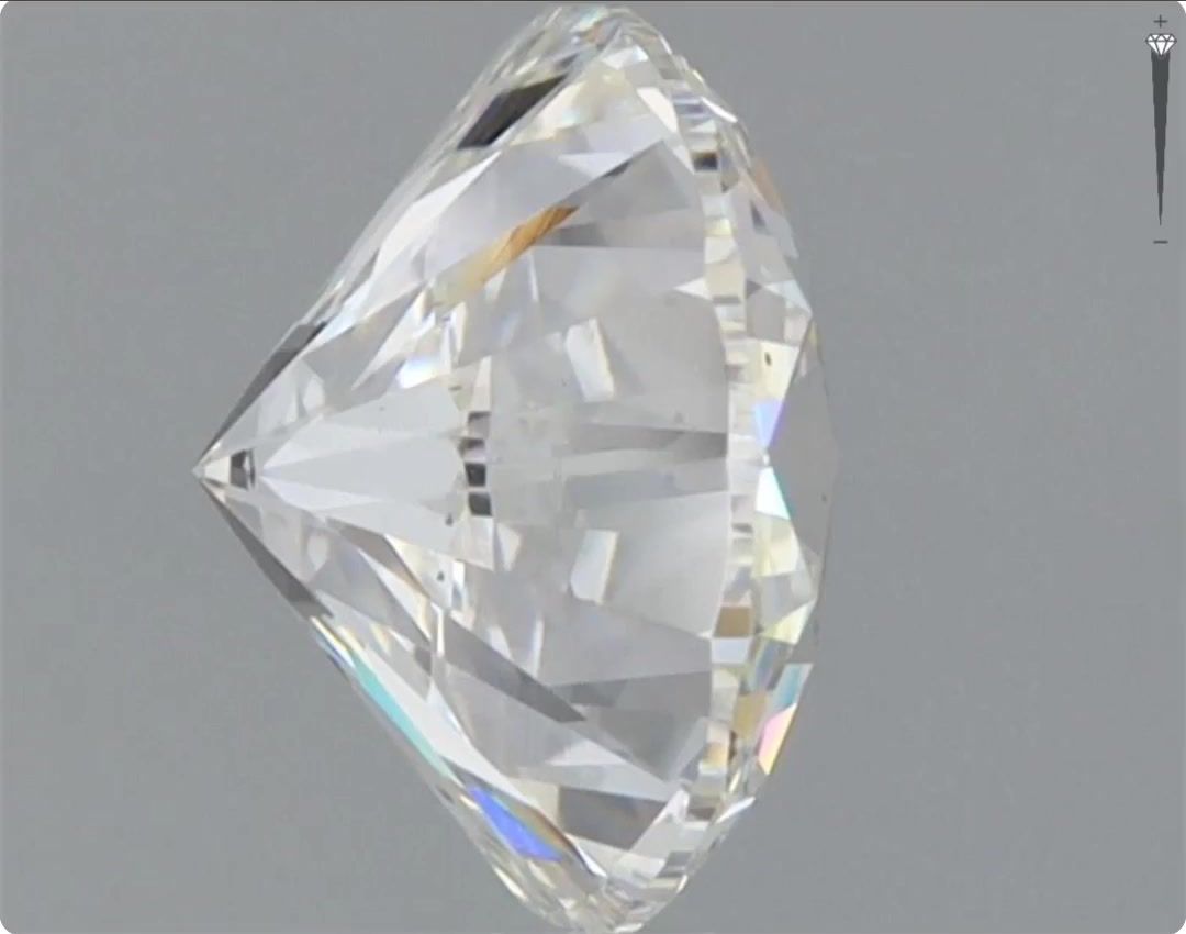 Diamante Naturale Taglio Brillante 1.2ct 3EX F VS2 - GIA - 6.74x6.68x4.22mm