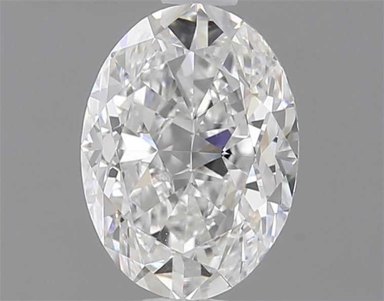 Diamante Naturale Taglio Ovale 1ct EX/EX F VS1 - GIA - 7.39x5.4x3.48mm
