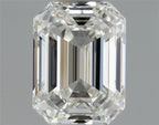 Diamante Naturale Taglio Smeraldo 0.6ct VG/EX H IF - GIA - 5.33x4.0x2.78mm