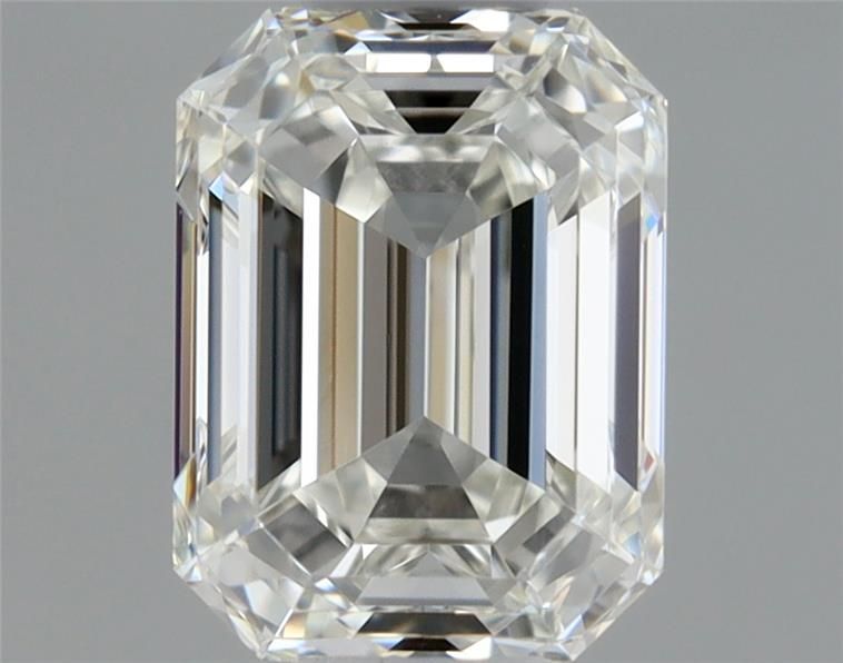 Diamante Naturale Taglio Smeraldo 0.6ct VG/EX H IF - GIA - 5.33x4.0x2.78mm