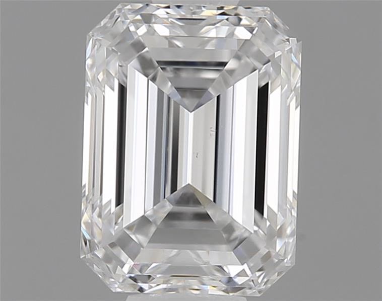 Diamante Naturale Taglio Smeraldo 1ct EX/VG D VS2 - GIA - 6.47x4.79x3.27mm