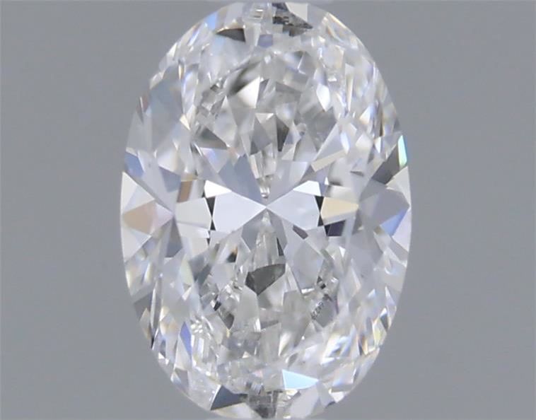 Diamante Naturale Taglio Ovale 0.5ct G/VG E VS2 - GIA - 5.98x4.06x2.84mm