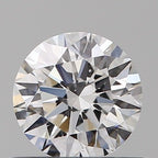 Diamante Naturale Taglio Brillante 0.47ct 3EX D VS2 - GIA - 4.99x4.98x3.07mm