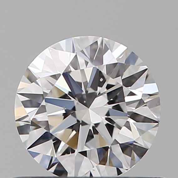 Diamante Naturale Taglio Brillante 0.47ct 3EX D VS2 - GIA - 4.99x4.98x3.07mm