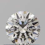 Diamante Naturale Taglio Brillante 0.4ct 3EX H VVS2 - IGI - 4.65x4.69x2.95mm