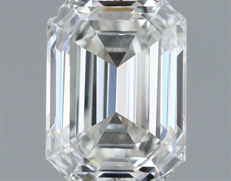 Diamante Naturale Taglio Smeraldo 0.63ct VG/EX H VS1 - GIA - 5.41x4.08x2.84mm