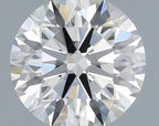 Diamante Naturale Taglio Brillante 0.5ct 3EX H VS1 - IGI - 5.04x5.08x3.15mm