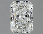 Diamante Naturale Taglio Radiant 0.92ct VG/EX H IF - GIA - 7.1x4.98x3.23mm