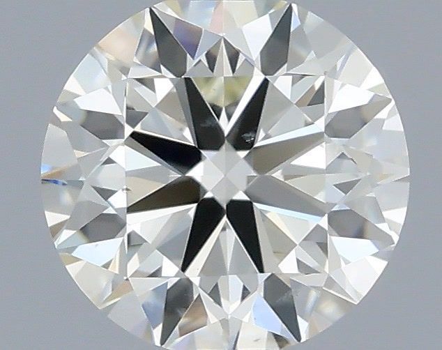 Diamante Naturale Taglio Brillante 0.5ct 3EX J VS2 - IGI - 5.0x5.04x3.12mm