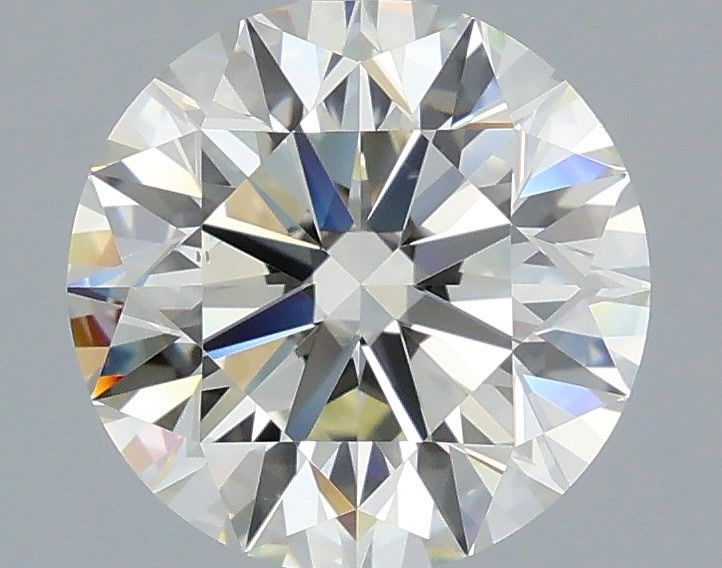 Diamante Naturale Taglio Brillante 2.01ct 3EX J VS1 - IGI - 8.04x8.08x5.02mm