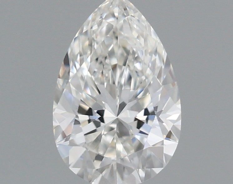 Diamante Naturale Taglio Goccia 0.31ct VG/VG H IF - GIA - 5.67x3.73x2.39mm