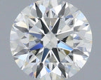 Diamante Naturale Taglio Brillante 0.5ct 3EX H VS2 - IGI - 5.01x5.08x3.15mm