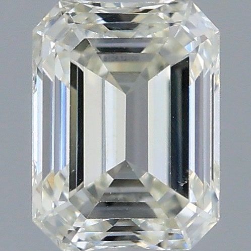 Diamante Naturale Taglio Smeraldo 0.46ct VG/VG J VS1 - IGI - 5.0x3.72x2.56mm