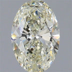 Diamante Naturale Taglio Ovale 1.06ct EX/EX J VVS2 - IGI - 8.5x5.57x3.48mm