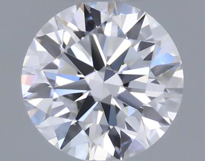 Diamante Taglio Brillante 0.18ct EX/VG/VG D VVS2 - GIA - 3.67x3.7x2.22mm