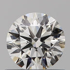 Diamante Naturale Taglio Brillante 0.5ct EX/VG/EX I IF - GIA - 5.09x5.04x3.16mm