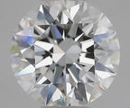 Diamante Naturale Taglio Brillante 0.85ct 3EX E VVS1 - GIA - 6.06x6.02x3.79mm