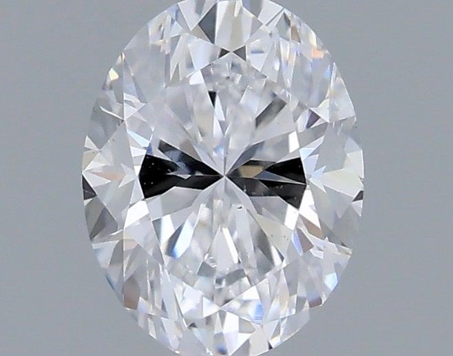 Diamante Naturale Taglio Ovale 0.39ct G/VG D VS2 - GIA - 5.43x4.1x2.8mm