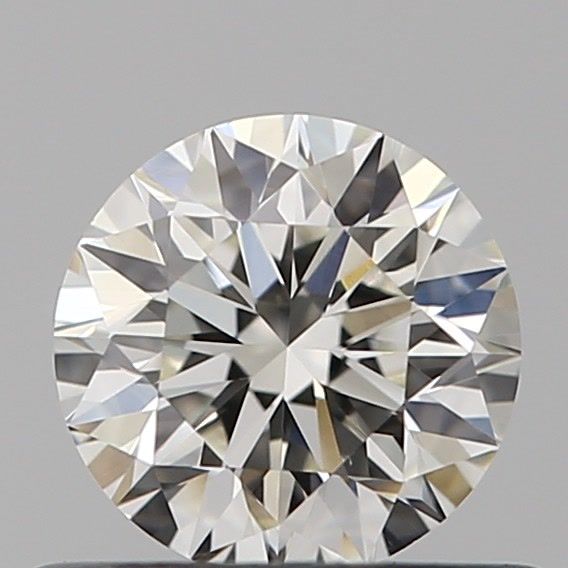 Diamante Naturale Taglio Brillante 0.5ct VG/VG/G J VVS2 - GIA - 4.99x4.95x3.2mm