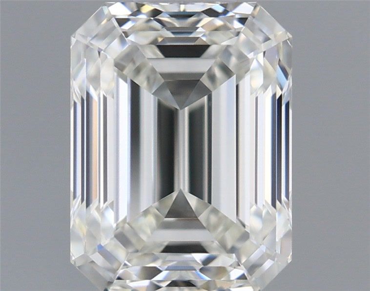 Diamante Naturale Taglio Smeraldo 0.9ct EX/VG I VVS1 - GIA - 6.09x4.57x3.27mm