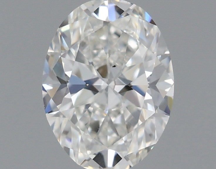 Diamante Naturale Taglio Ovale 0.5ct VG/EX G VS2 - GIA - 5.84x4.39x2.87mm
