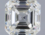Diamante Taglio Smeraldo Quadrato 1.01ct VG/EX J VS1 - GIA - 5.3x5.28x3.67mm