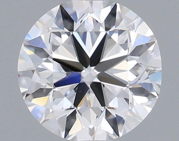 Diamante Naturale Taglio Brillante 0.5ct VG/VG/EX D VS1 - GIA - 4.9x4.97x3.19mm