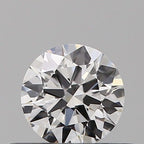 Diamante Naturale Taglio Brillante 0.3ct VG/EX/EX D VS1 - GIA - 4.38x4.36x2.6mm