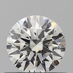 Diamante Naturale Taglio Brillante 0.45ct 3EX G VVS1 - IGI - 4.88x4.94x3.03mm