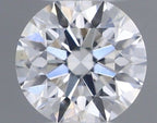 Diamante Naturale Taglio Brillante 0.19ct EX/VG/VG E VS1 - GIA - 3.69x3.7x2.3mm