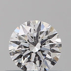 Diamante Naturale Taglio Brillante 0.36ct VG/EX/EX D VS2 - GIA - 4.53x4.5x2.85mm