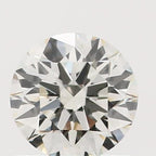 Diamante Taglio Brillante 0.61ct EX/EX/VG J VVS1 - IGI - 5.42x5.46x3.36mm